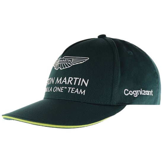 Aston Martin Cognizant F1 Offizielle Team Herren Grüne Mütze - Image 1