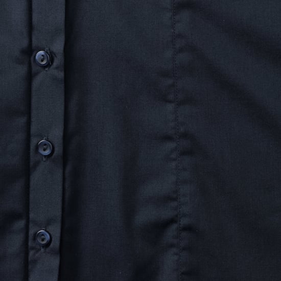 Russell Collection - Bluse mit Ärmeln - Damen (Marineblau) - Image 3