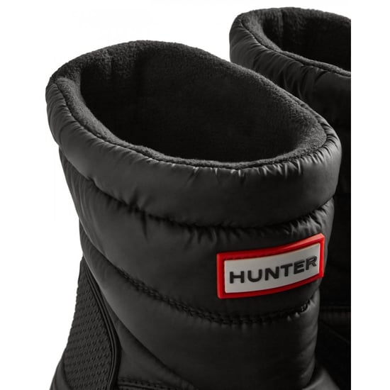 Einkaufen Für Unerschrockene Kurze Schneestiefel Für Damen Aus Schwarzem Leder. - Image 2
