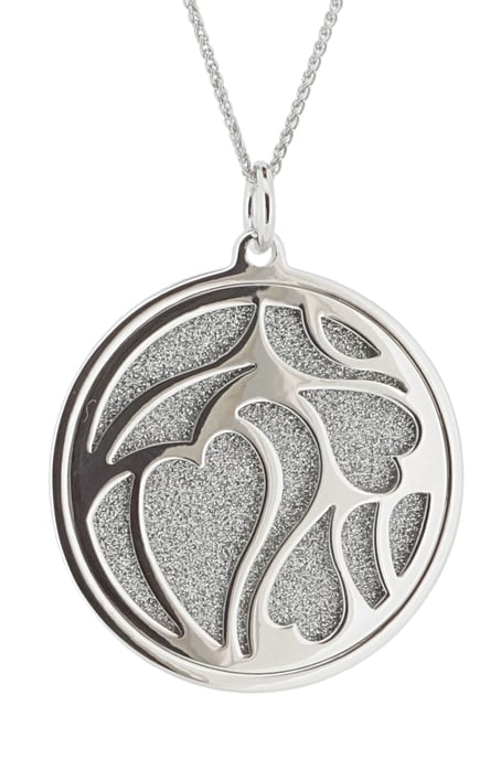 Orphelia 'Anabel' Damenkette mit Anhänger aus 925er Sterlingsilber – Silber ZH-7097 - Image 3
