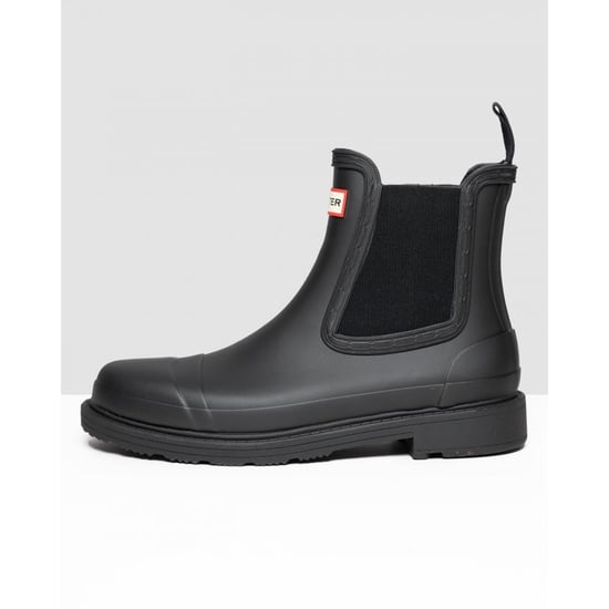 Hunter Commando Damen Chelsea-Stiefel in Schwarz - Image 5