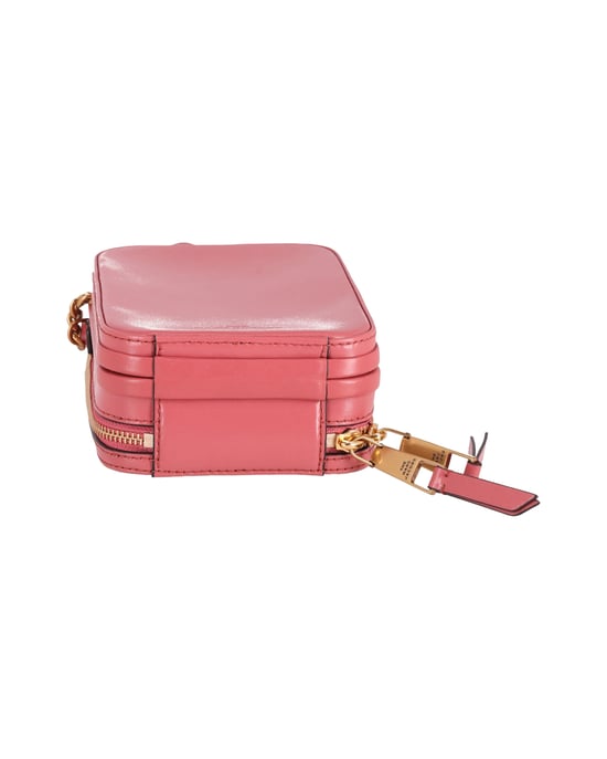 Marc Jacobs The Vanity Umhängetasche aus pinkfarbenem Leder - Image 6