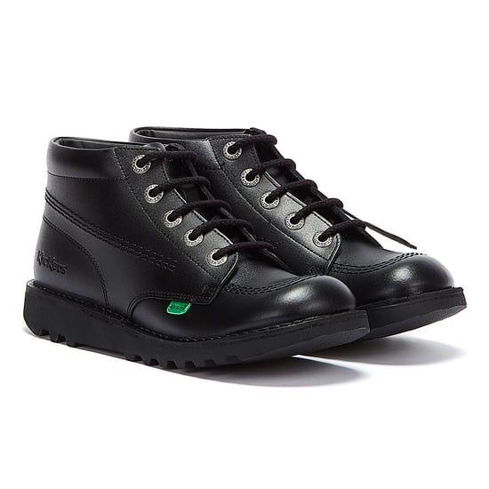 Kickers Kick Hi Herren Lederstiefel - (Schwarz) - Image 1