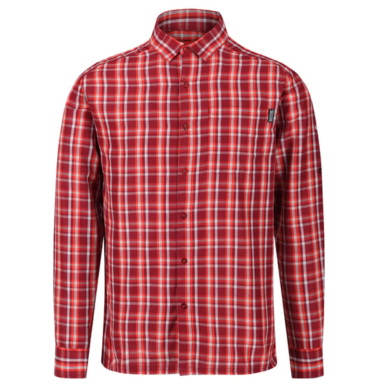 Regatta Mens Mindano III Long Sleeved Checked Shirt