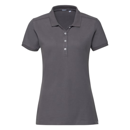 Russell - Poloshirt für Damen (Grau unifarben) - Image 1