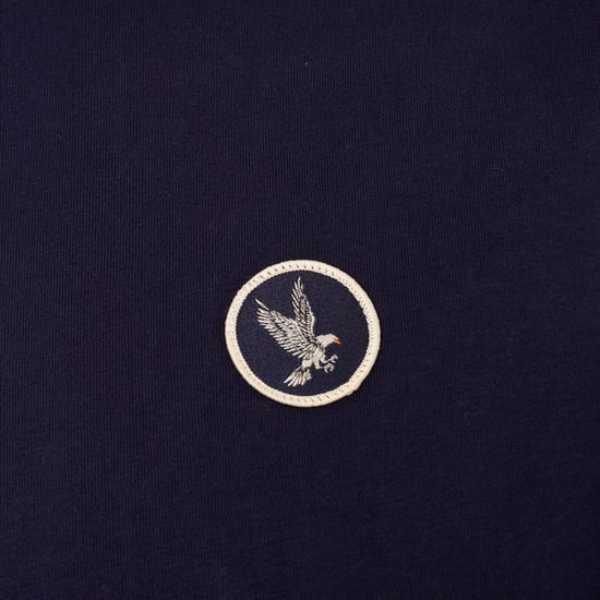 Grey Hawk Essential Logo T-Shirt in Navy