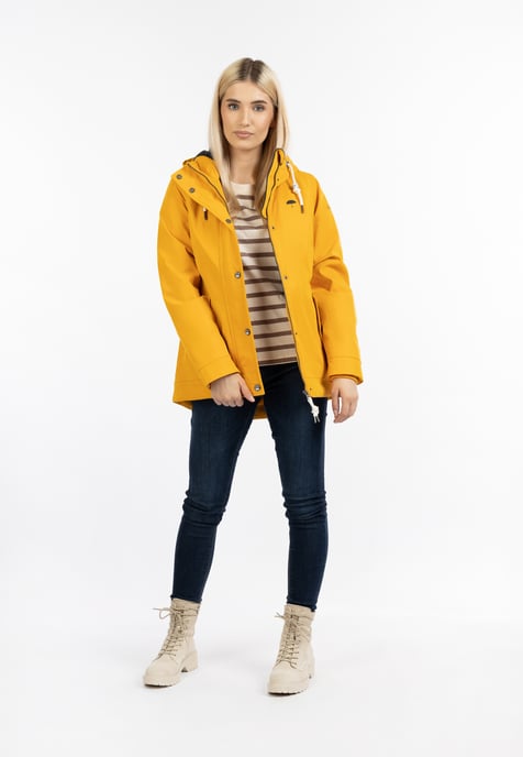 Schmuddelwedda Winterjacke Damen senf - Image 2