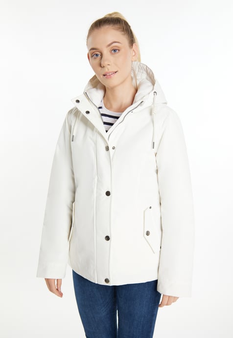 ICEBOUND Wattierte Jacke Damen Wollweiss - Image 3