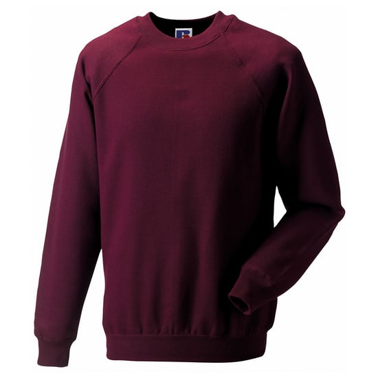 Russell - "Spotshield" Sweatshirt für Herren Raglanärmel (Burgunderrot) - Image 1