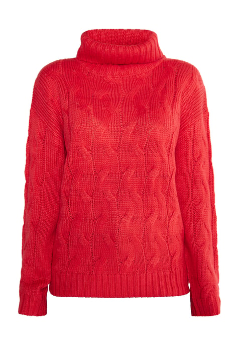 Mymo Strickpullover Damen verrotten - Image 1