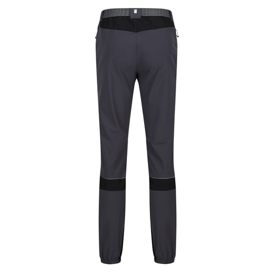 Regatta - "Mountain III" Wanderhosen für Herren (Mittelgrau/Schwarz) - Image 2