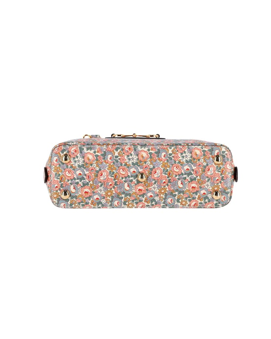 Gucci 1955 Horsebit Liberty London Blumen-Tote aus mehrfarbigem Leder - Image 4
