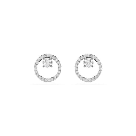 Swarovski 'Dextera' Damen Ohrringe aus Basismetall - Silber 5692262 - Image 1