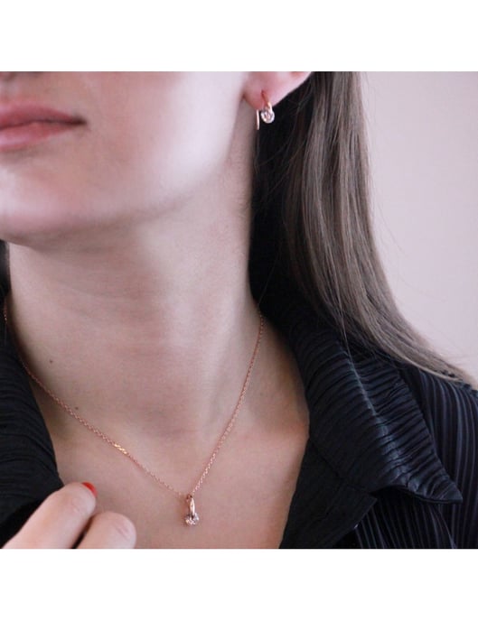 Set Classy : Rose Gold und Kristall - Image 3