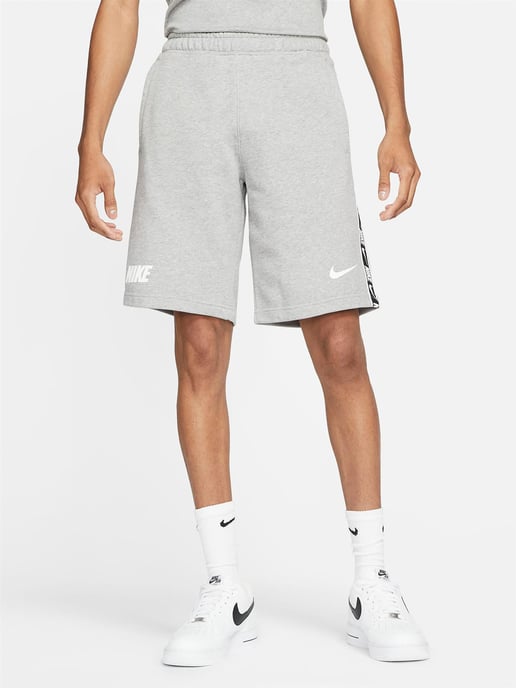 Nike NSW Repeat Herren Fleece Shorts Grau - Image 3