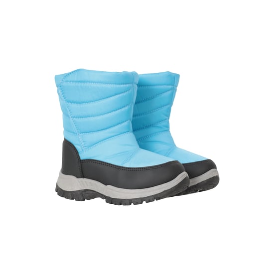 Mountain Warehouse Childrens/Kids Caribou Adaptive Snow Boots (Bright Blue)