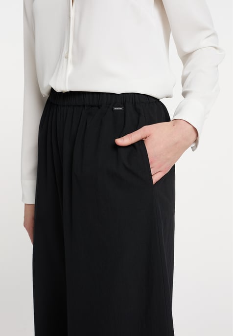Dreimaster Culotte Damen schwarz - Image 5