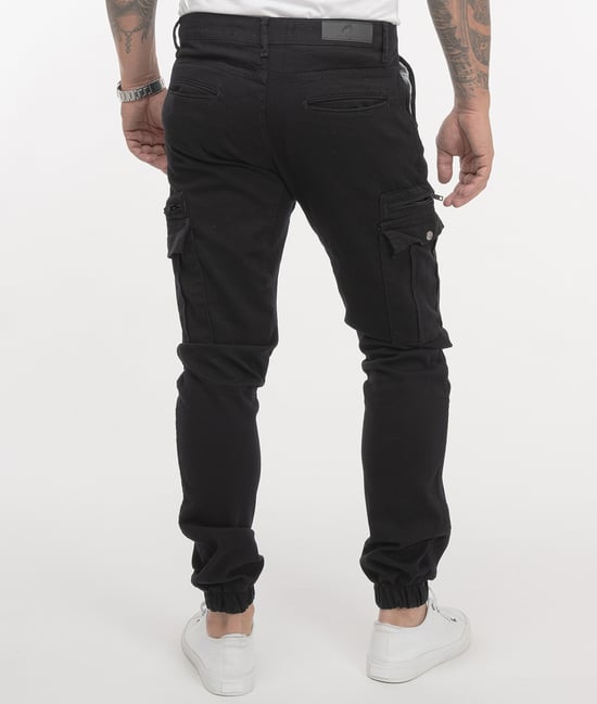 Rock Creek Cargohose Schwarz