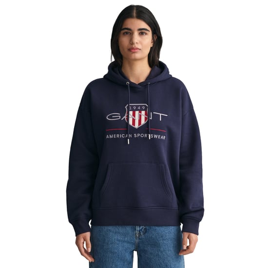 Gant Regular Archive Shield Hoodie Sweatshirt