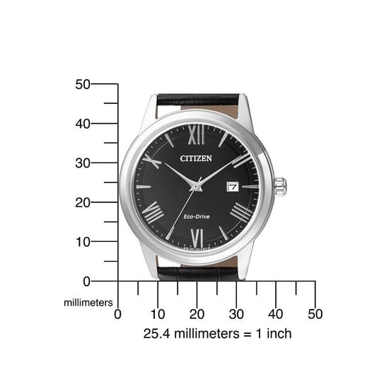Citizen Herren Schwarz Uhr AW1231-07E - Image 4