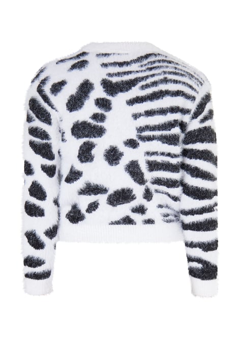 Mymo Strickpullover Mädchen (Kids) weiss - Image 2