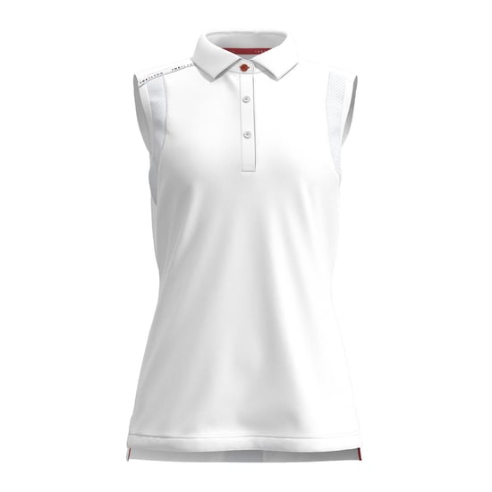 Forelson - "Stow" Poloshirt für Damen Ärmellos (Weiß) - Image 1