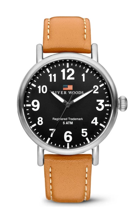 River Woods Sacramento Braun Herren Armbanduhr RW420002 - Image 1