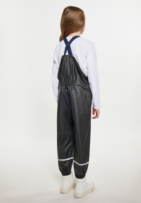 Schmuddelwedda Regenhose aus recyceltem Material Mädchen (Kids) schwarz - Image 4