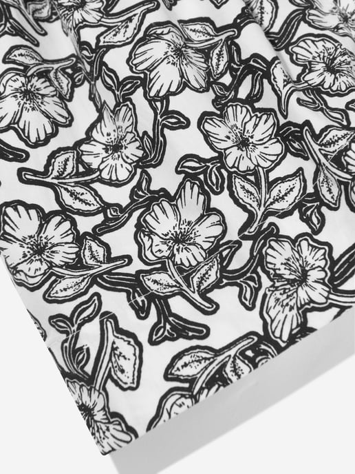 Bonpoint Baby Girls Floral Gerald Shirt in Black