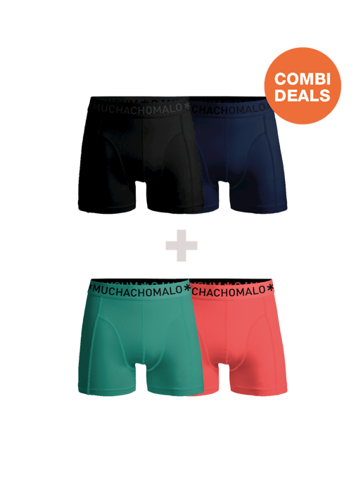 Muchachomalo Herren Boxershorts – 2+2 Stück – Herren Unterhosen - Image 1