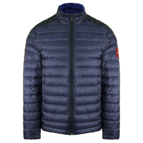 Calvin Klein Nylon Herren-Steppmantel, Marineblau - Image 1