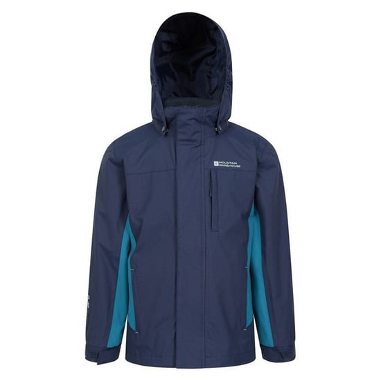 Mountain Warehouse Childrens/Kids Cannonball 3 in 1 Wasserdichte Jacke (Blau) - Image 1