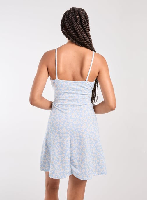 Daisy Ditsy Strappy Mini Dress