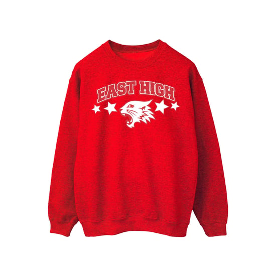 Disney Damen/Herren High School Musical The Musical Wildcat Stars Sweatshirt (rot) - Image 1