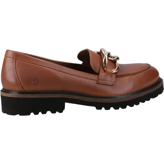 Hush Puppies Gianna Leder Damen Tan Loafers - Image 2