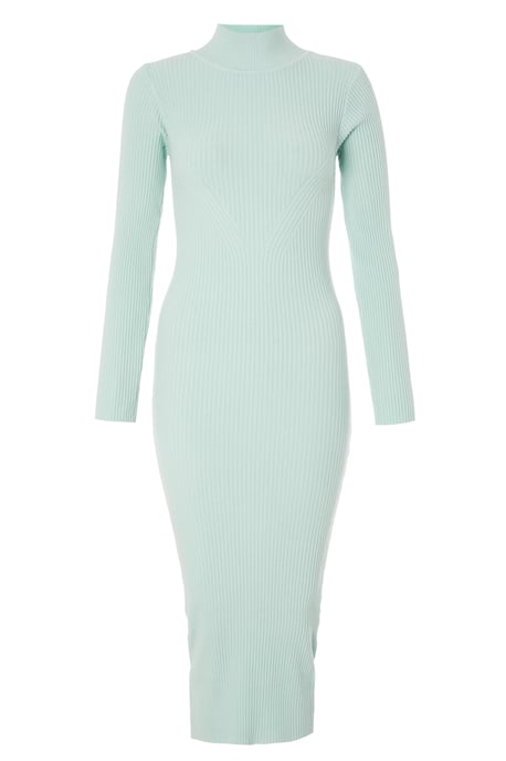 Sage Knitted Midi Dress