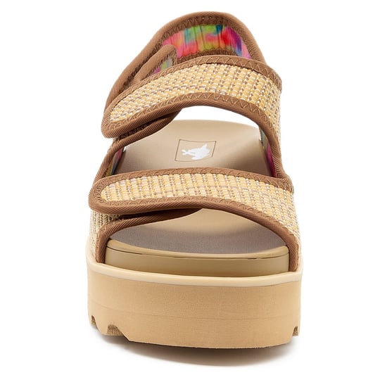 Rocket Dog Balmy Raffia Damen Natur Sandalen aus Textil - Image 3