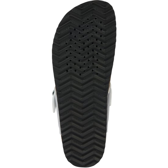 Geox D Brionia Metall Synthetik Polyurethan Damen Silber Sandalen - Image 3