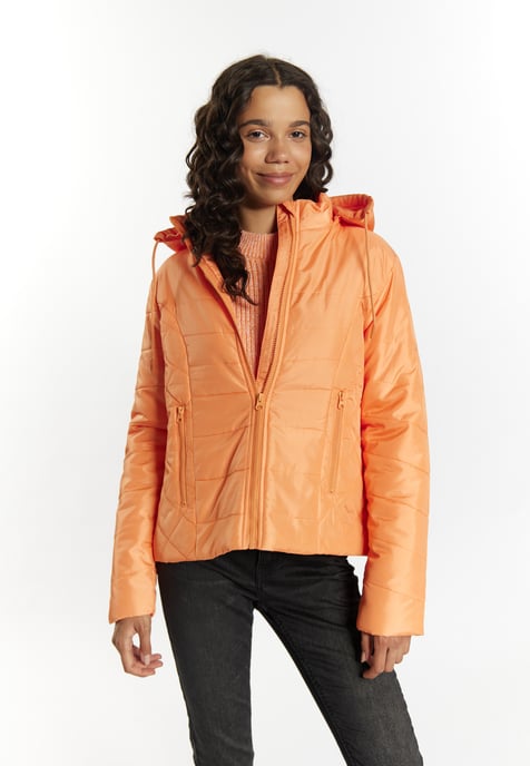 Mymo Leicht wattierte Jacke Damen orange - Image 3
