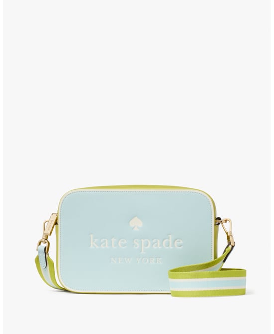 Oh Snap Colorblock Saffiano Leather Mini Camera Bag