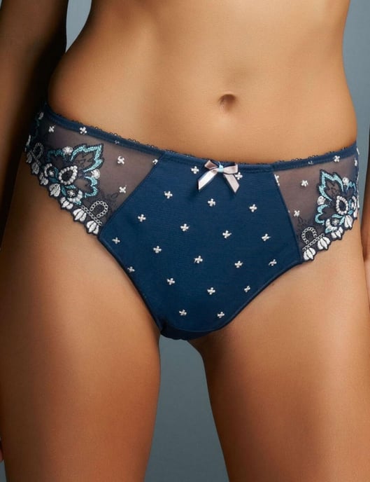 Fauve Marla Thong Midnight Blue