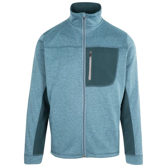 Trespass - "Radnage" Fleecejacke AT200 für Herren (Blau/Grau) - Image 1