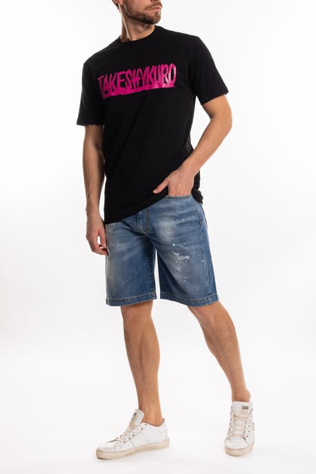 Takeshy Kurosawa Shorts Herren Blau - Image 2