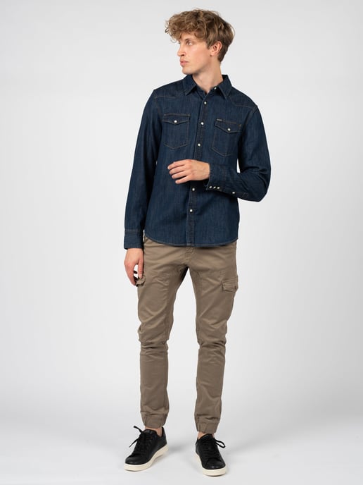 Guess Hemd Herren dunkelblau - Image 6