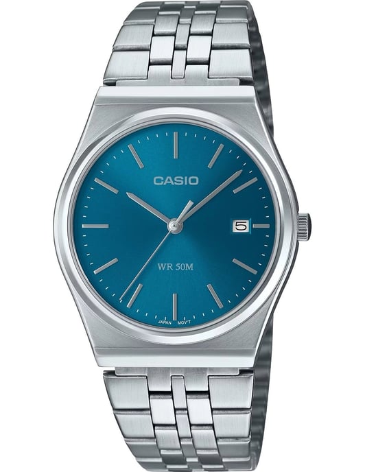 Casio Casio Collection Silber Unisex Armbanduhr MTP-B145D-2A2VEF - Image 1