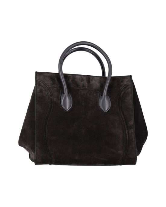 Celine Luggage Phantom Medium Tasche aus schwarzem Wildleder - Image 1