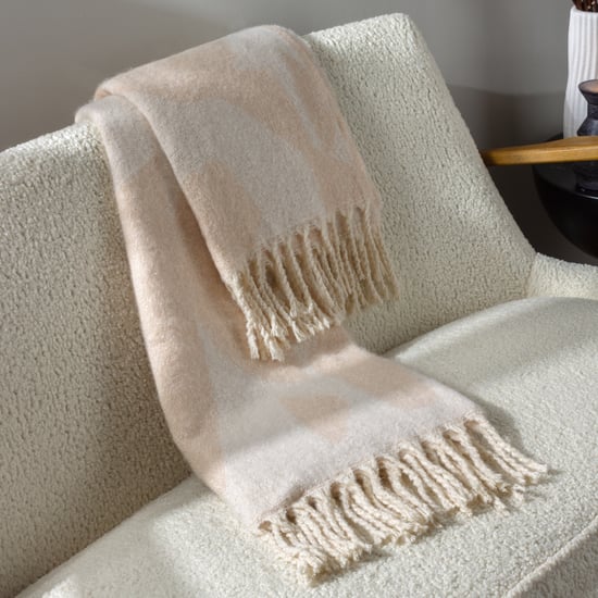 Hoem Meta Jacquard Tasselled Throw