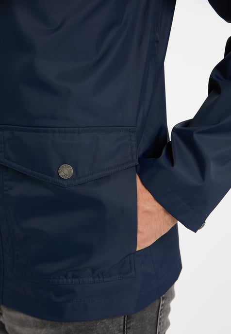 Mo Regenjacke mit Innenprint Herren Marine - Image 5