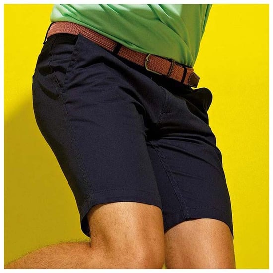 Asquith & Fox Herren Casual Chino Shorts (Marine) - Image 2