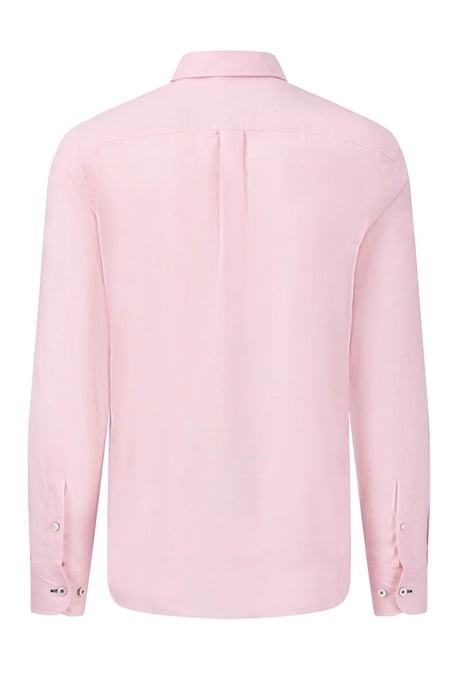 FYNCH-HATTON OXFORD LONG SLEEVE SHIRT PINK - Image 2